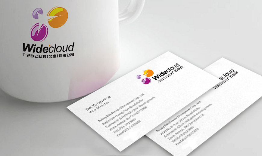廣云聯動科技品牌設計在杯子和名片設計上的應用規范