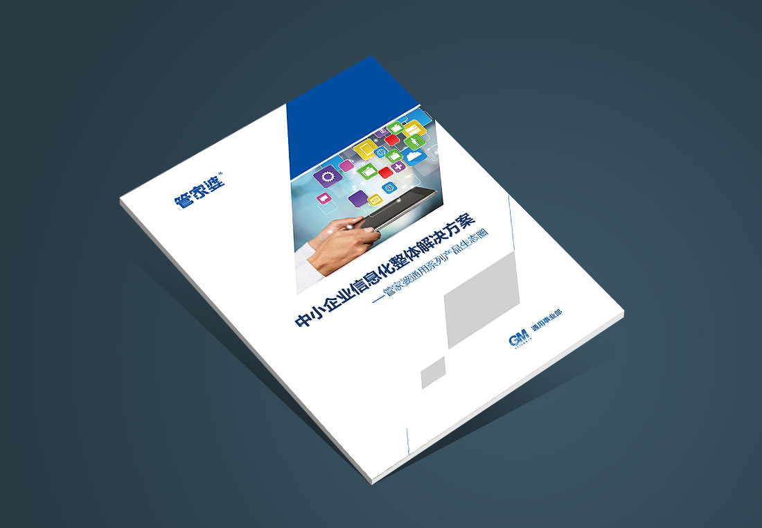 成都畫冊設計_任我行軟件企業宣傳冊-1