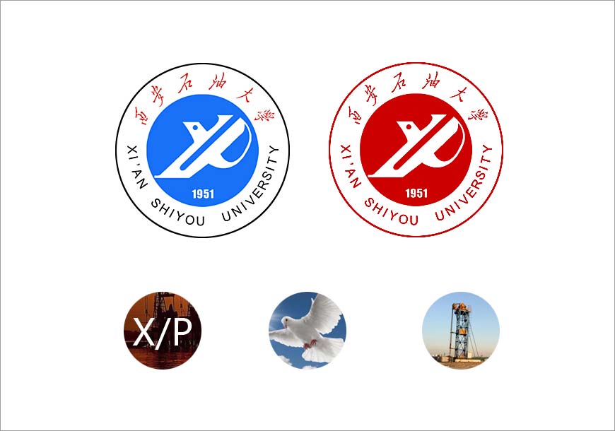 西安石油大學?；盏脑⒁饨K于完整了-1