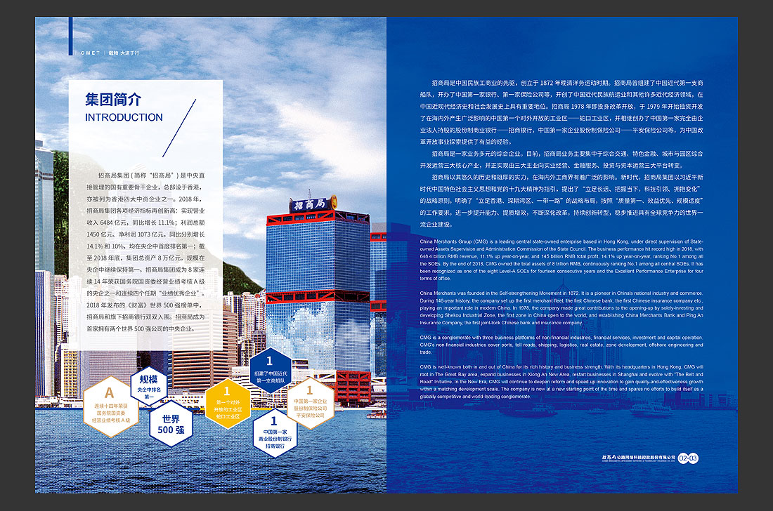 招商局集團畫冊設計，招商公路宣傳冊-6