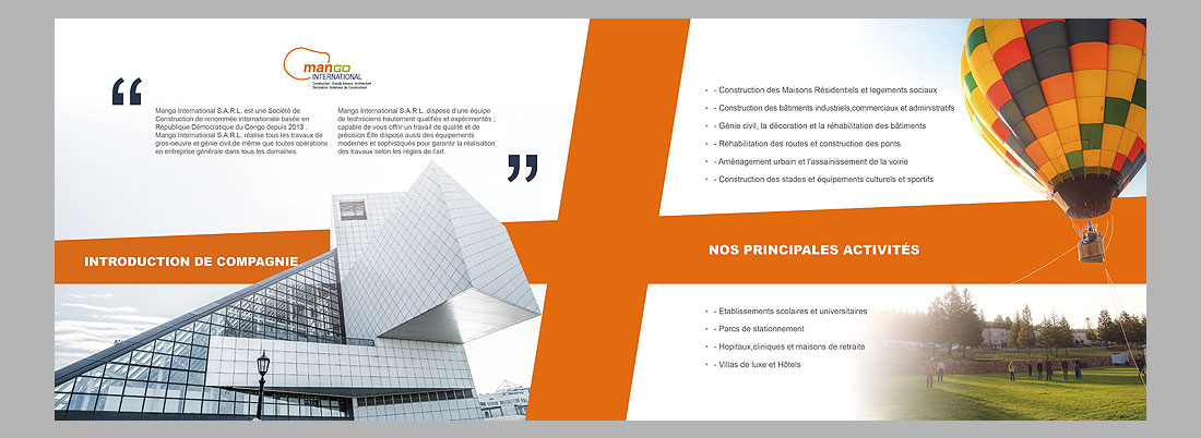 個性畫冊設計，非洲MANGO房地產(chǎn)公司畫冊-2